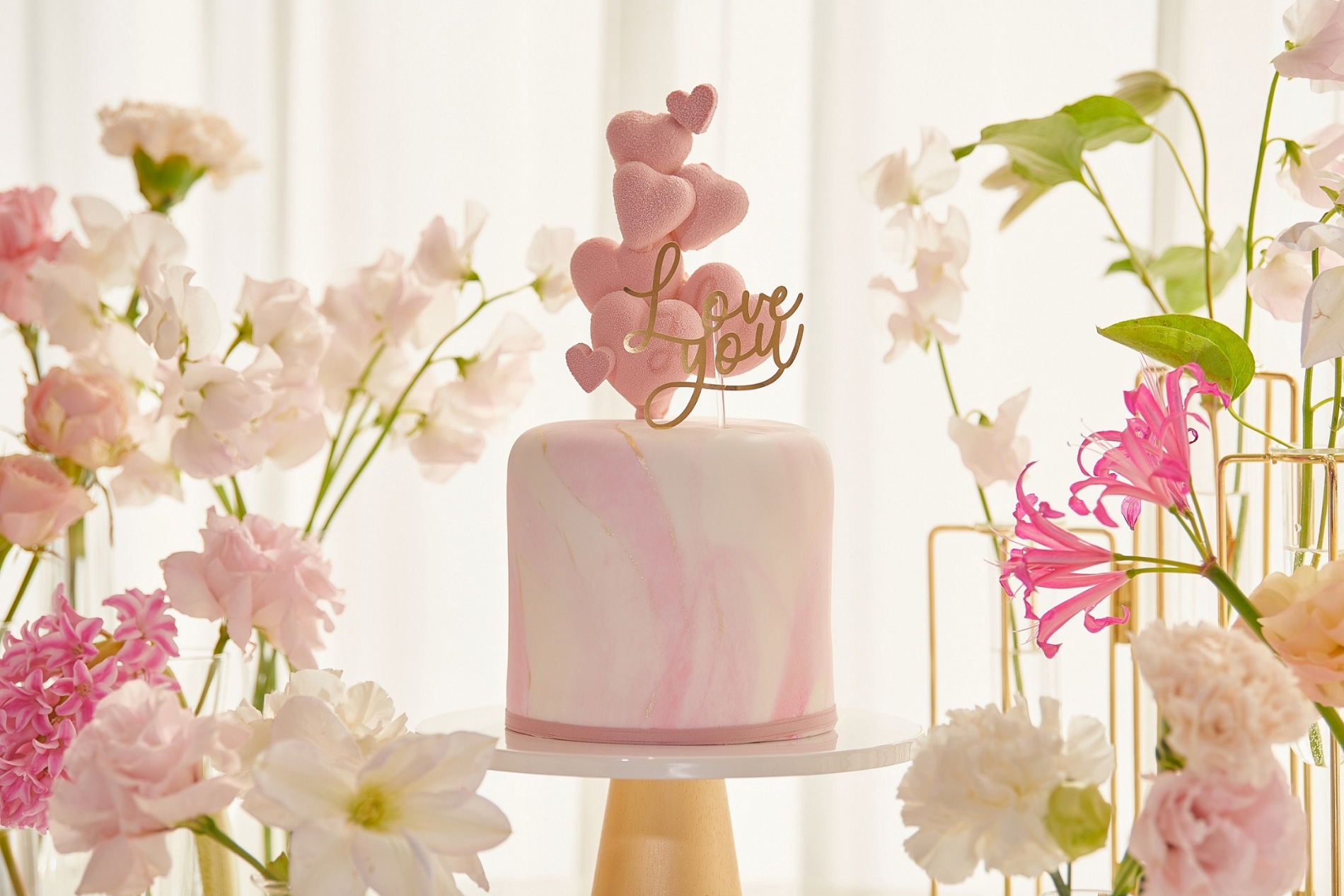 롯데호텔 하트 트리 슈가 케이크./ 사진제공 = 호텔롯데