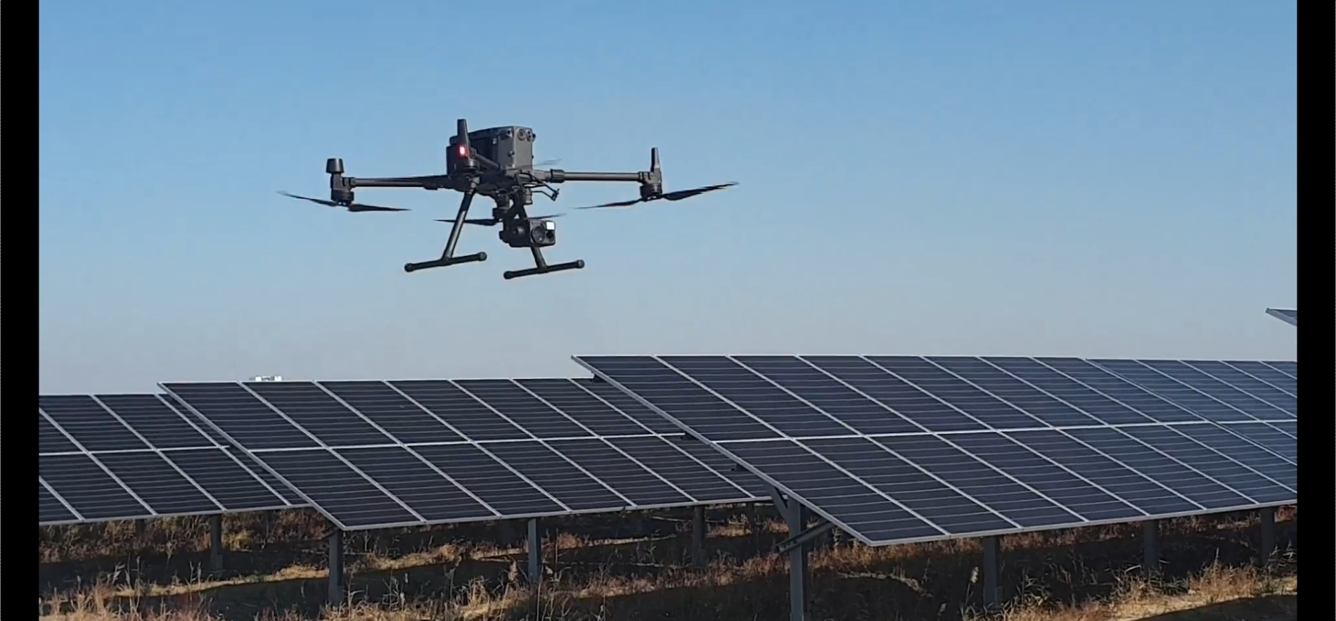 열화상 카메라 드론 비행 모습. / 사진제공=현대엔지니어링