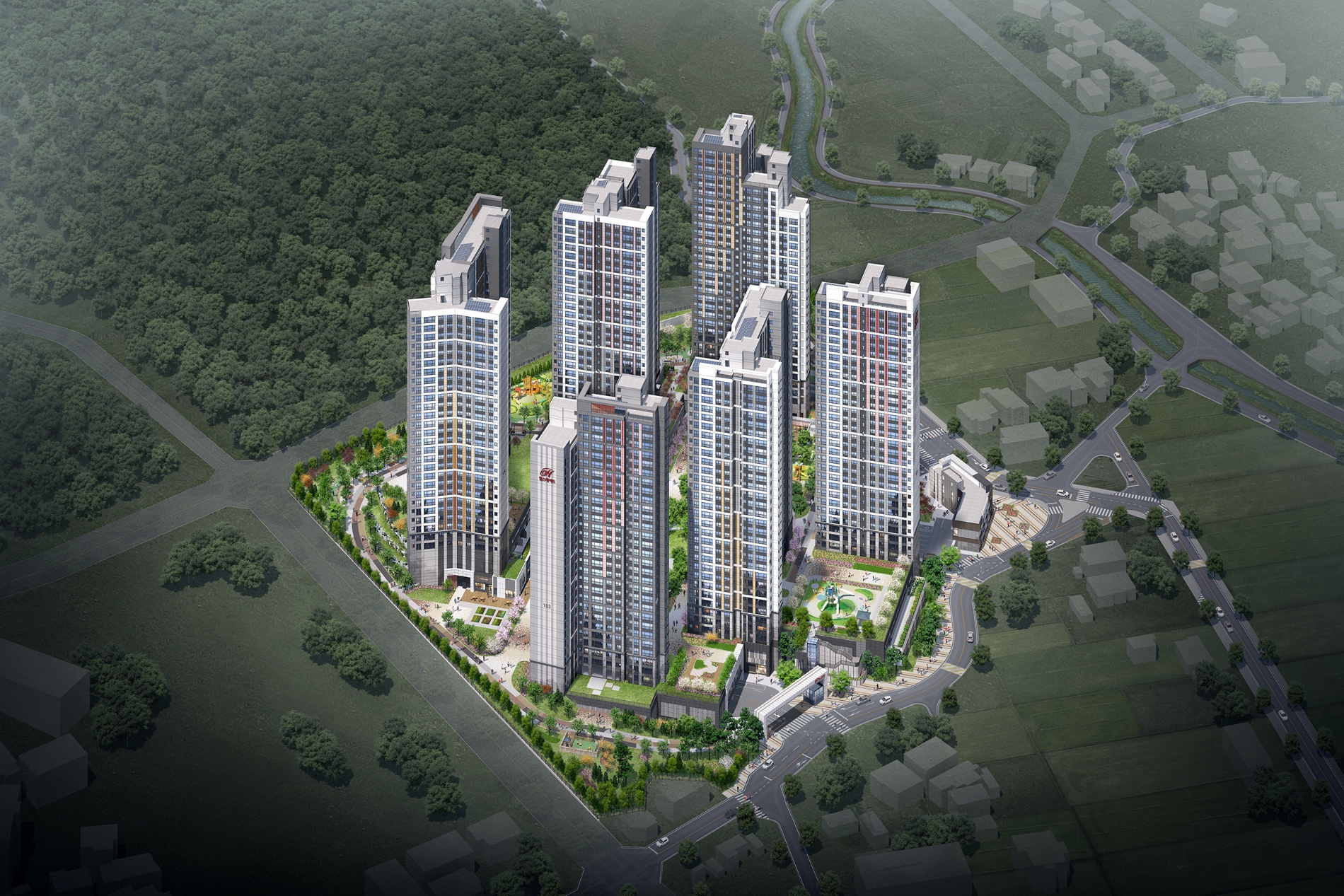 ‘힐스테이트 통영’ 조감도. / 사진제공=현대엔지니어링