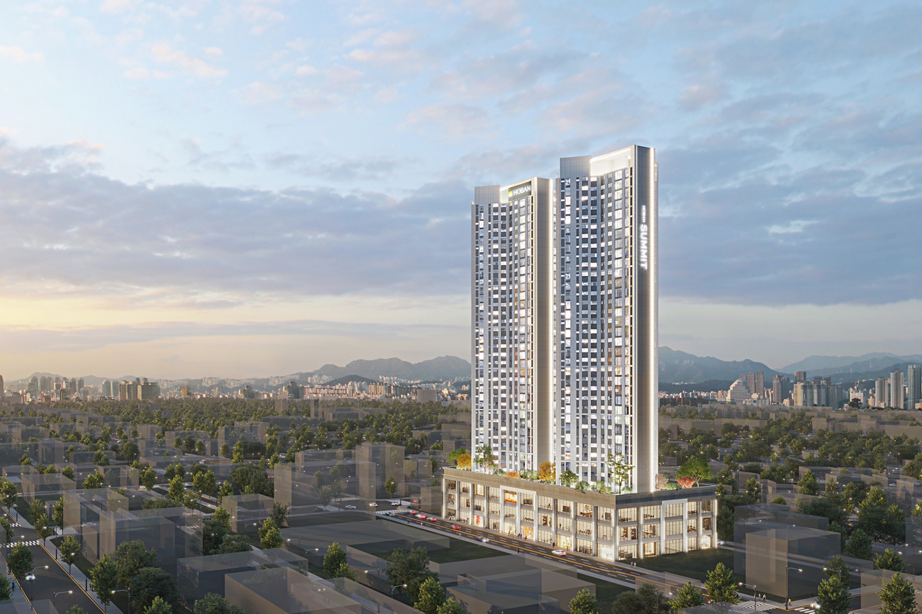 대호아파트 주변 가로주택정비사업 조감도 / 사진제공=호반건설