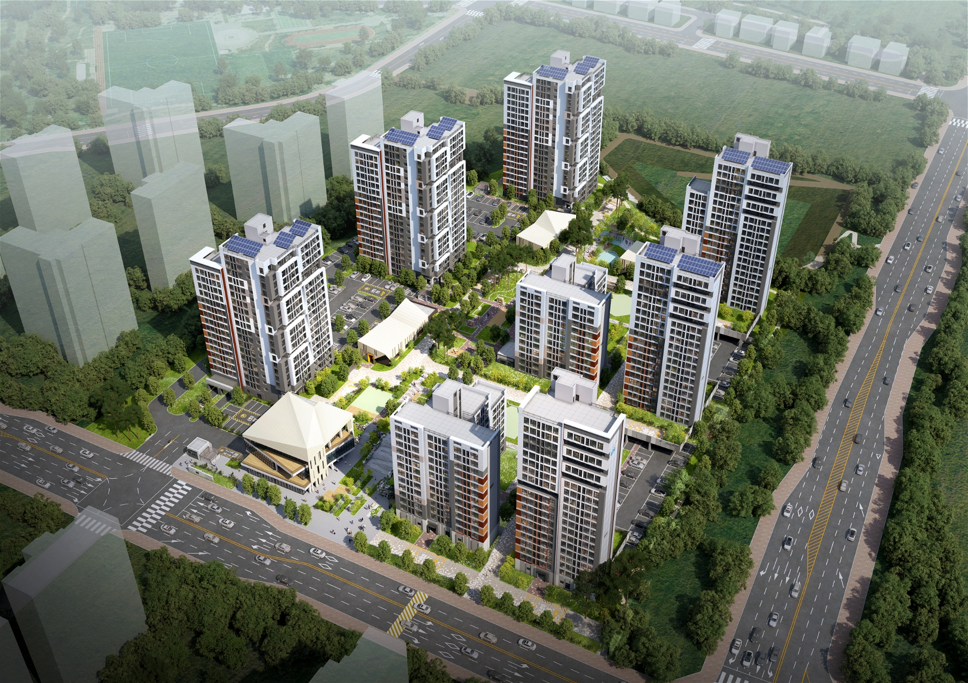 화성향남2 B-15 단지 조감도. / 사진제공=LH