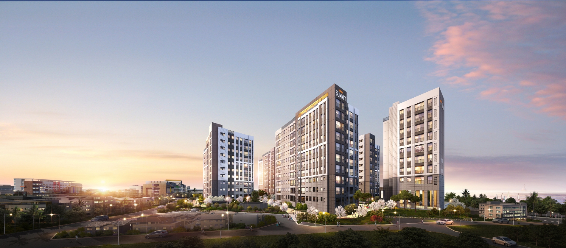 호반써밋 제주 투시도