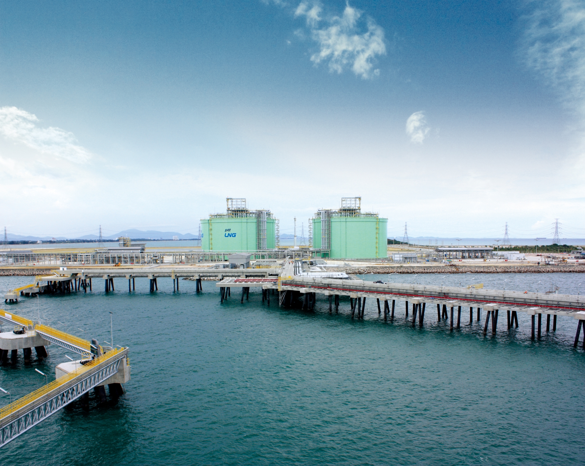 태국 PTT LNG터미널 전경 / 사진제공=GS건설