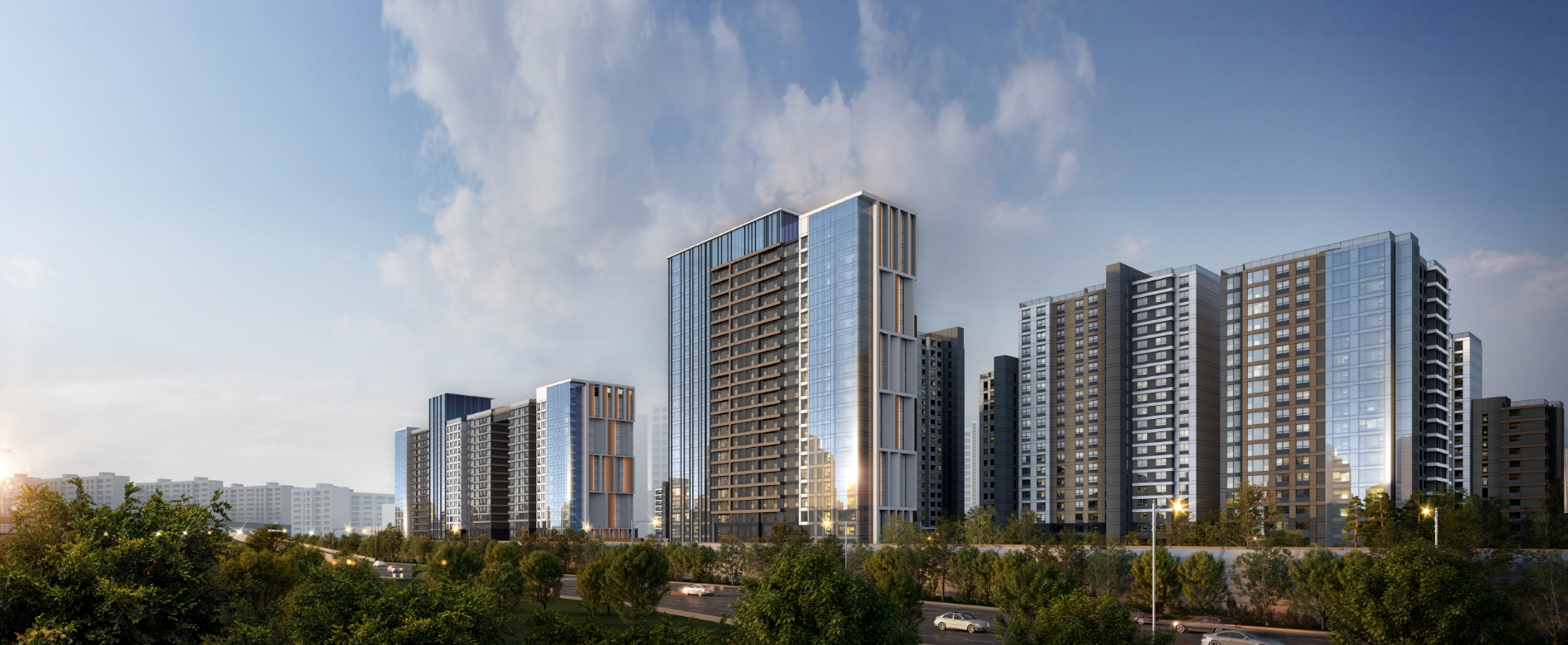 이촌 코오롱아파트 리모델링사업 투시도 / 사진제공=삼성물산 건설부문