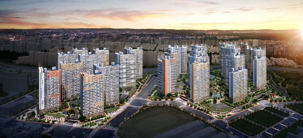 리더스시티 통합 조감도