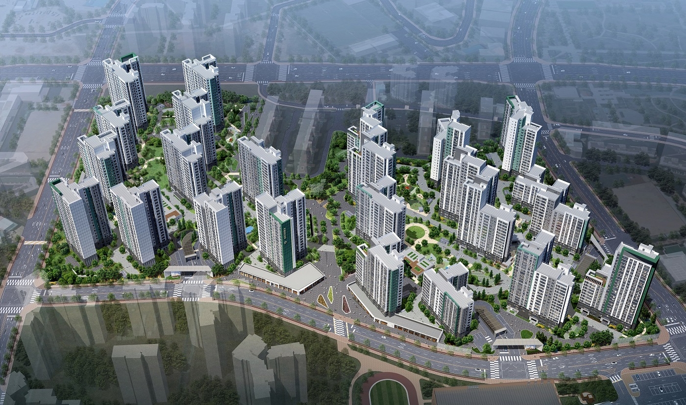 ‘영통 푸르지오 트레센츠·파인베르’ 조감도. / 사진제공=대우건설