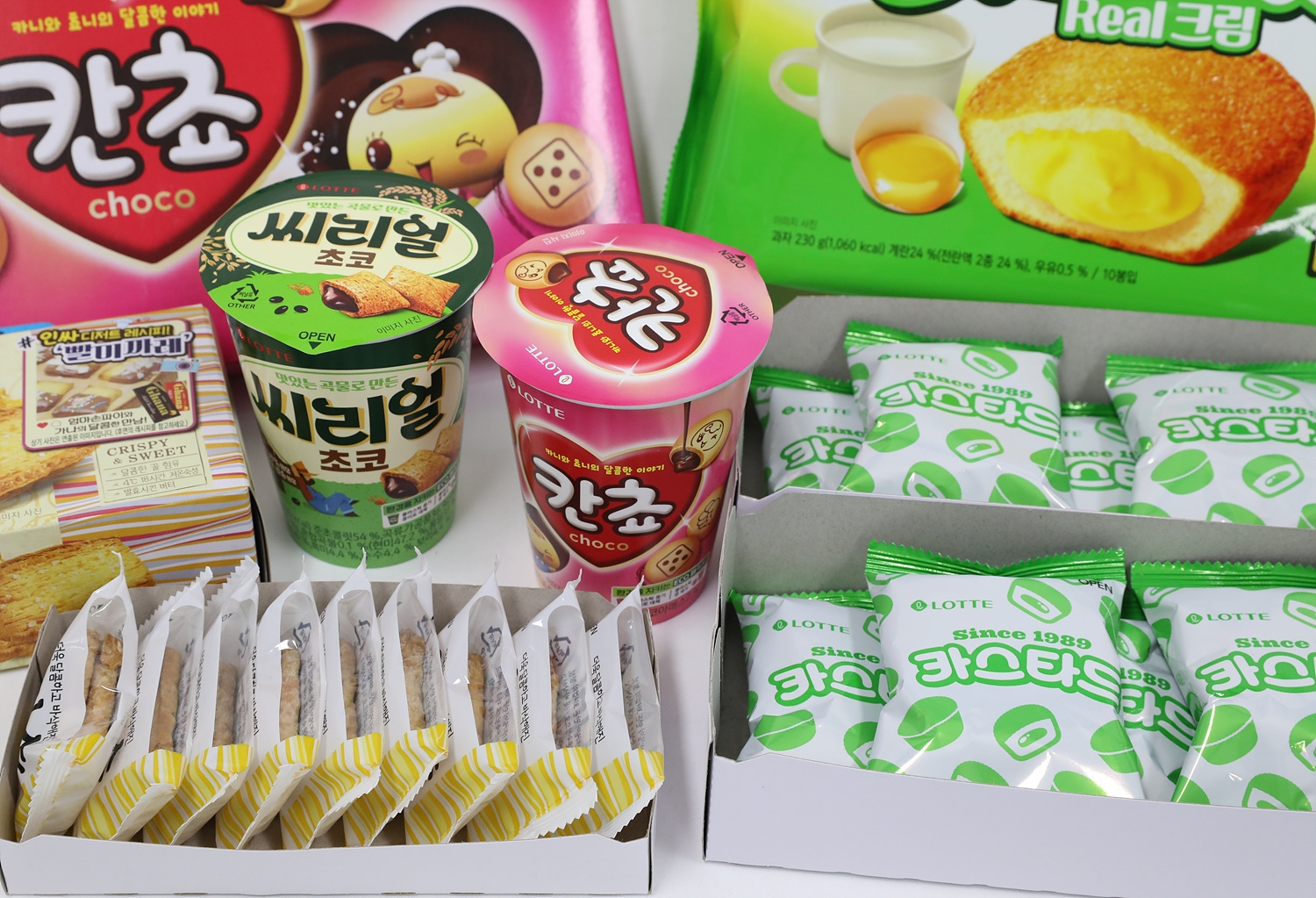 롯데제과 플라스틱 포장제 제거 제품 모습./ 사진제공 = 롯데제과