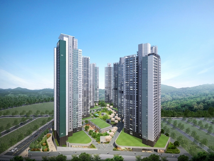 ‘서충주 푸르지오 더 퍼스트’ 투시도. / 사진제공=대우건설