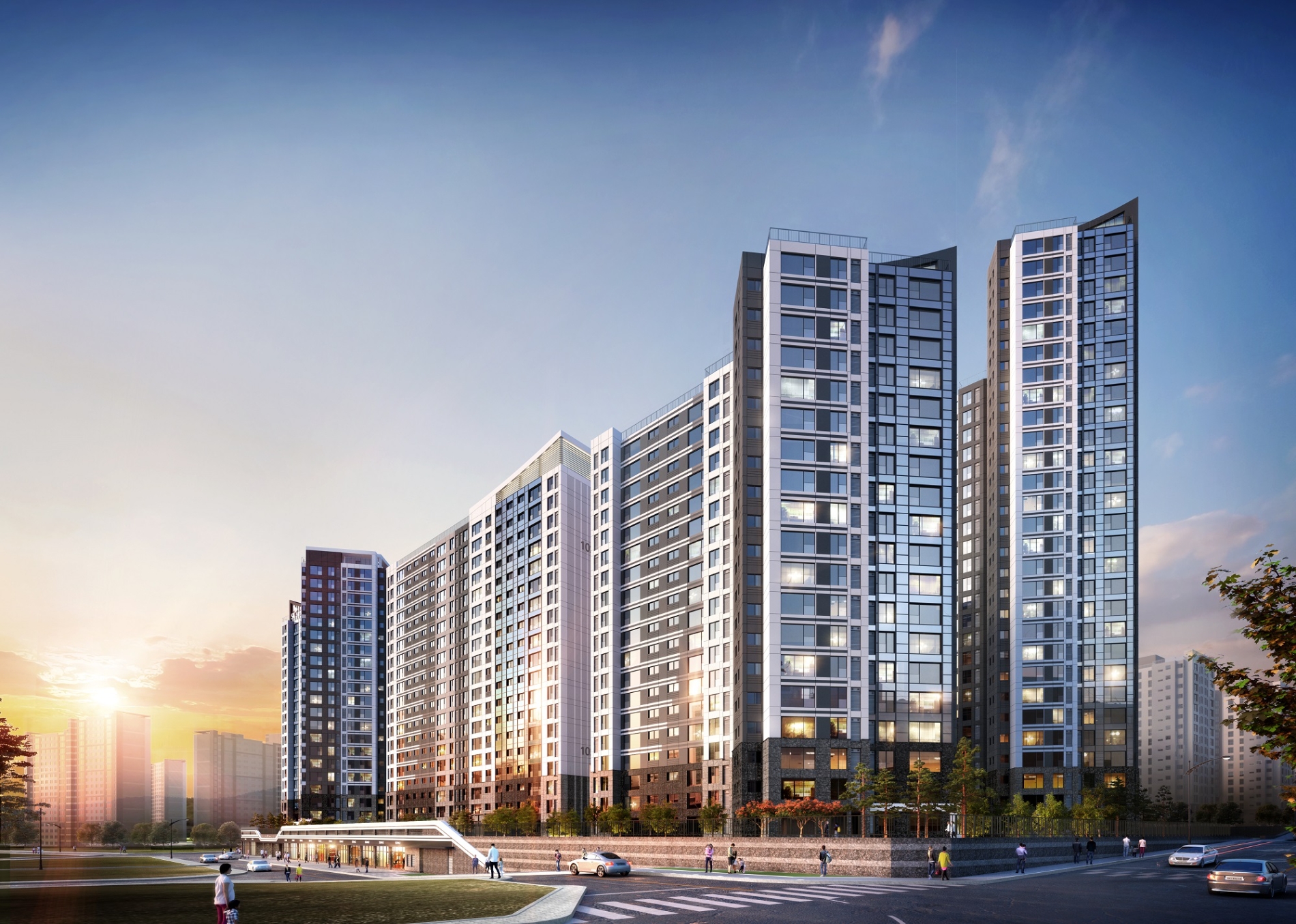 ‘센텀 아스트룸 SK뷰(Centum Astrum SK VIEW)’ 투시도. / 사진제공=SK에코플랜트