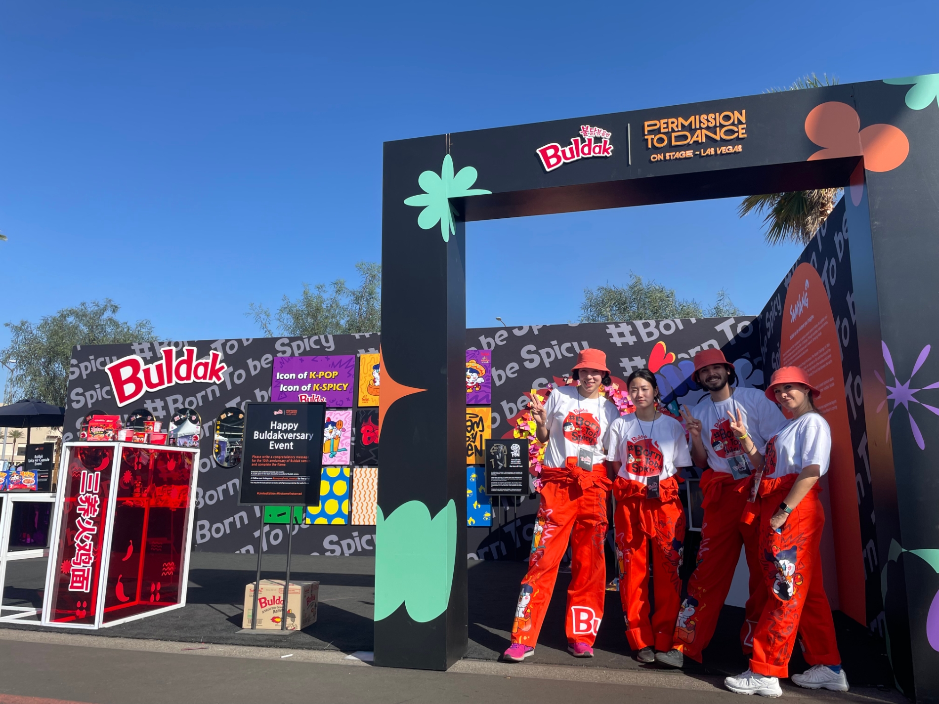 BTS 부스./ 사진제공 = 삼양식품