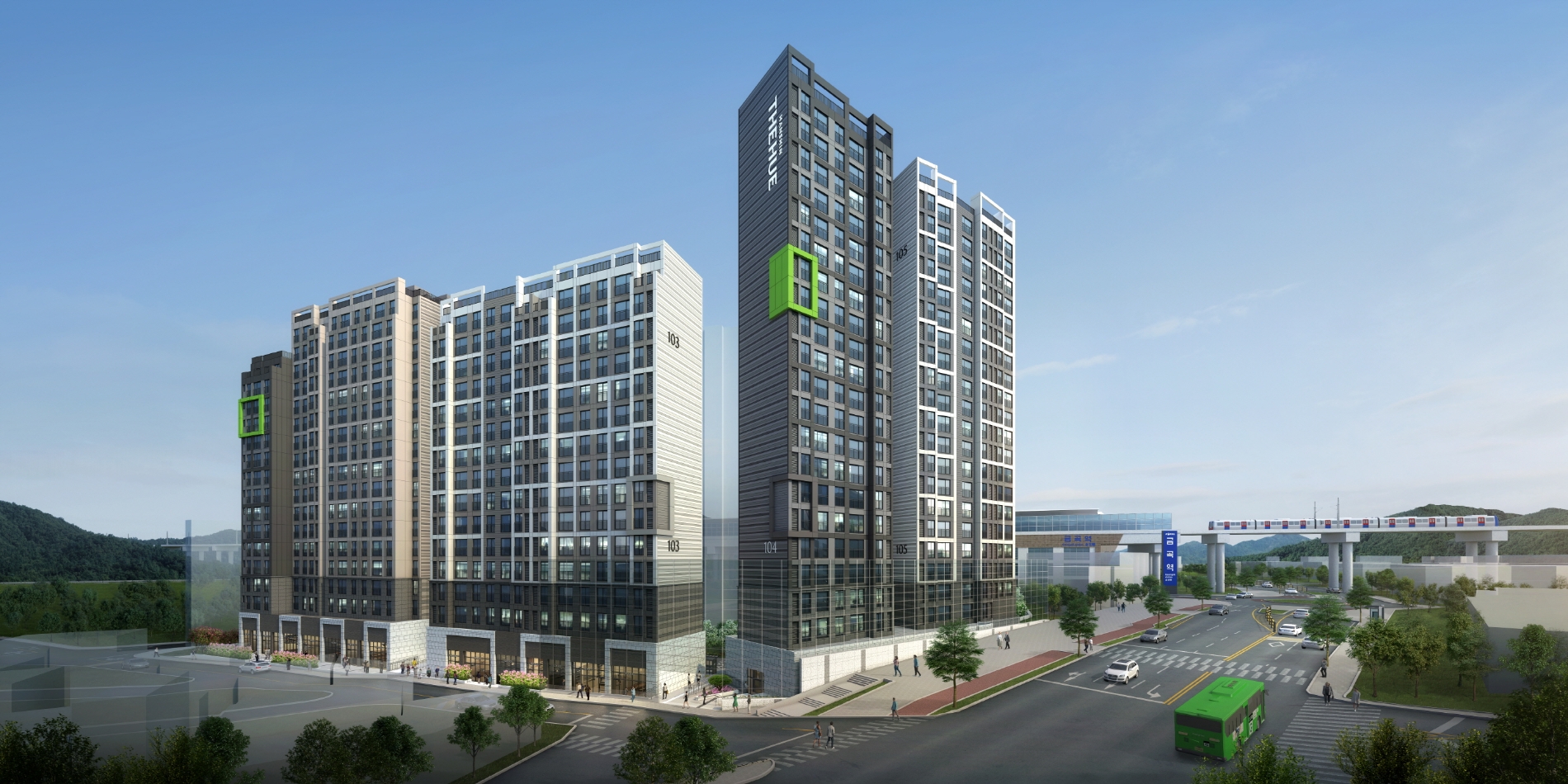 금곡역 한신더휴 투시도