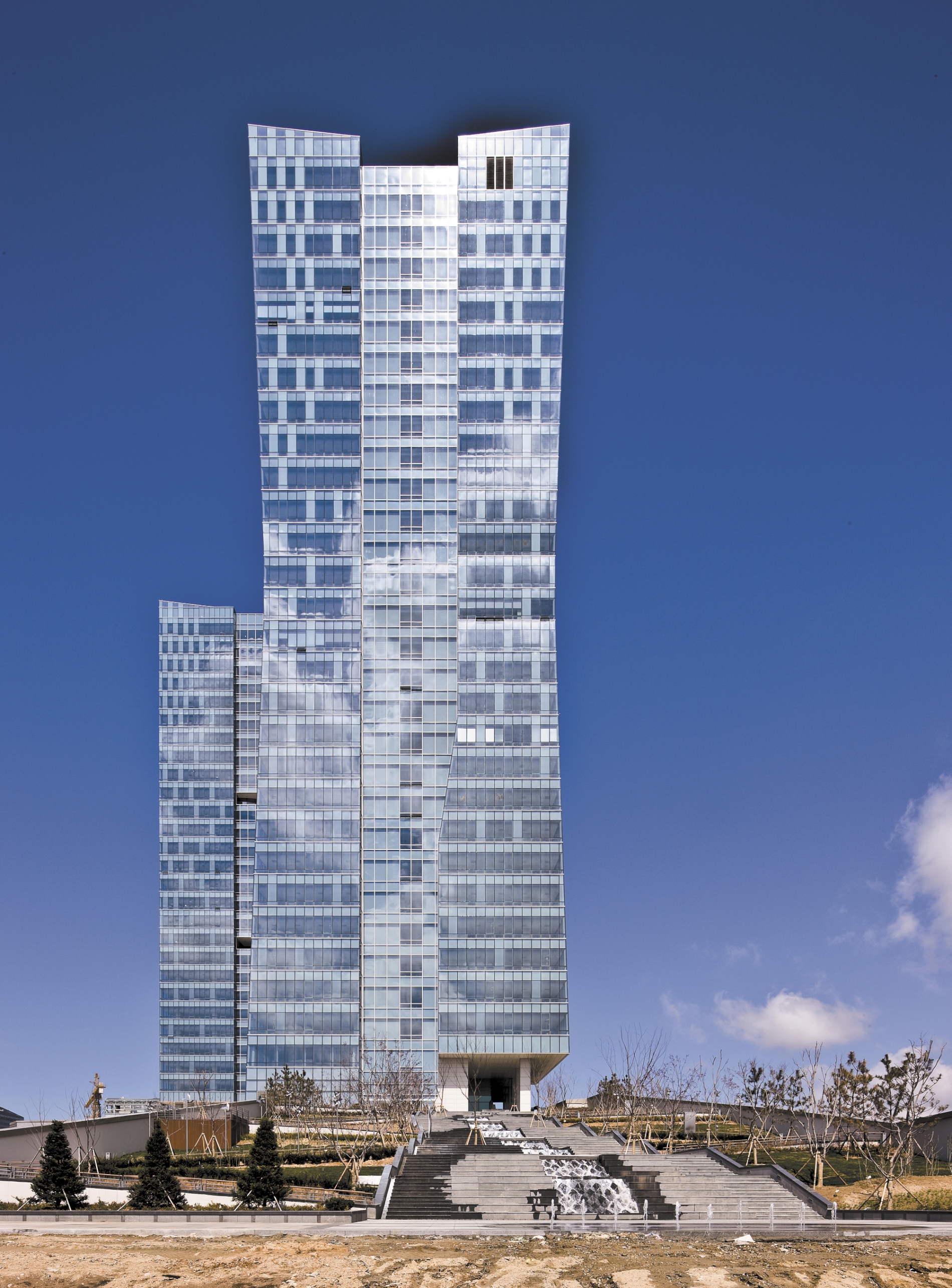 코오롱글로벌 송도 사옥 전경. / 사진제공=코오롱글로벌