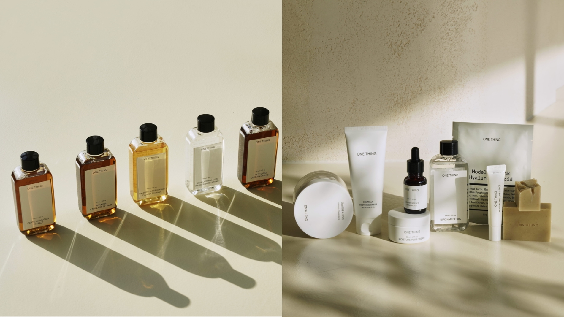 원씽은 지난 2019년 론칭한 스킨케어 브랜드다./사진제공=애경산업