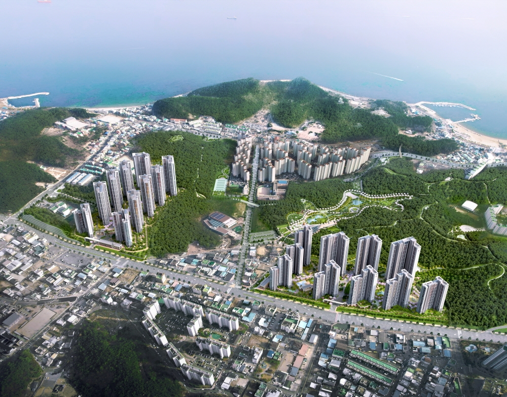 힐스테이트 환호공원 광역조감도