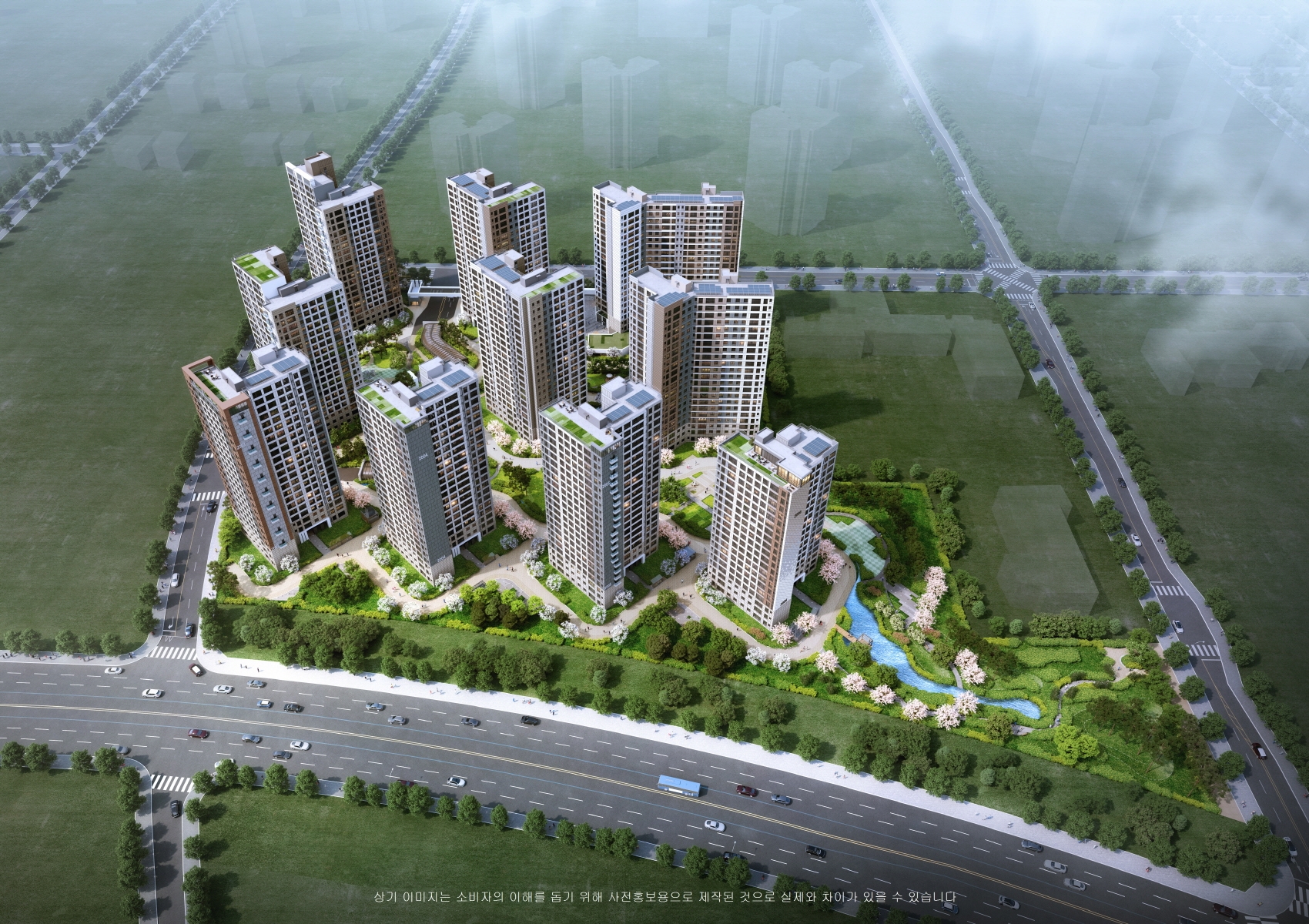 강서자이 에코델타 단지조감도 / 사진제공=GS건설