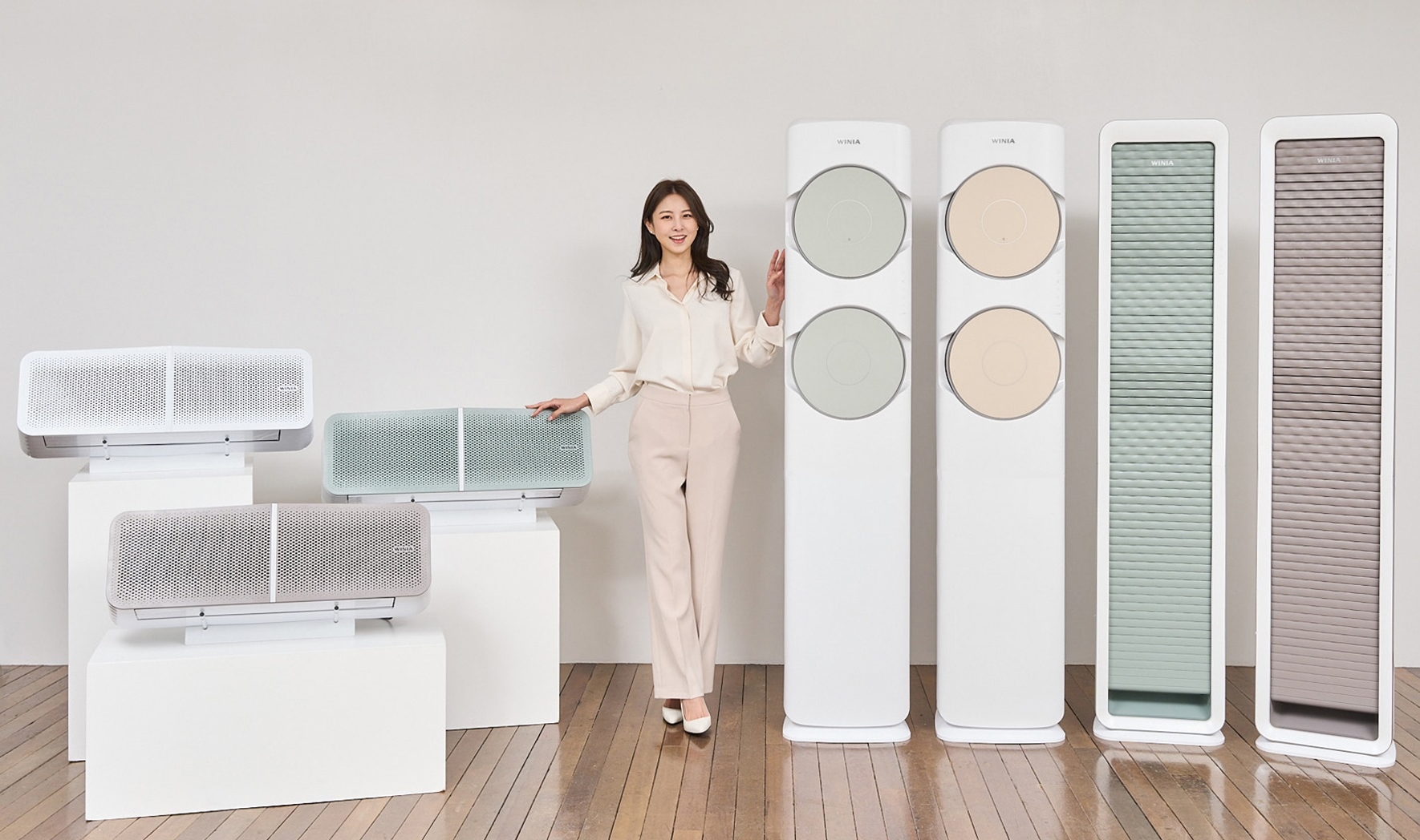 위니아 2022년형 에어컨 신제품. 사진=위니아