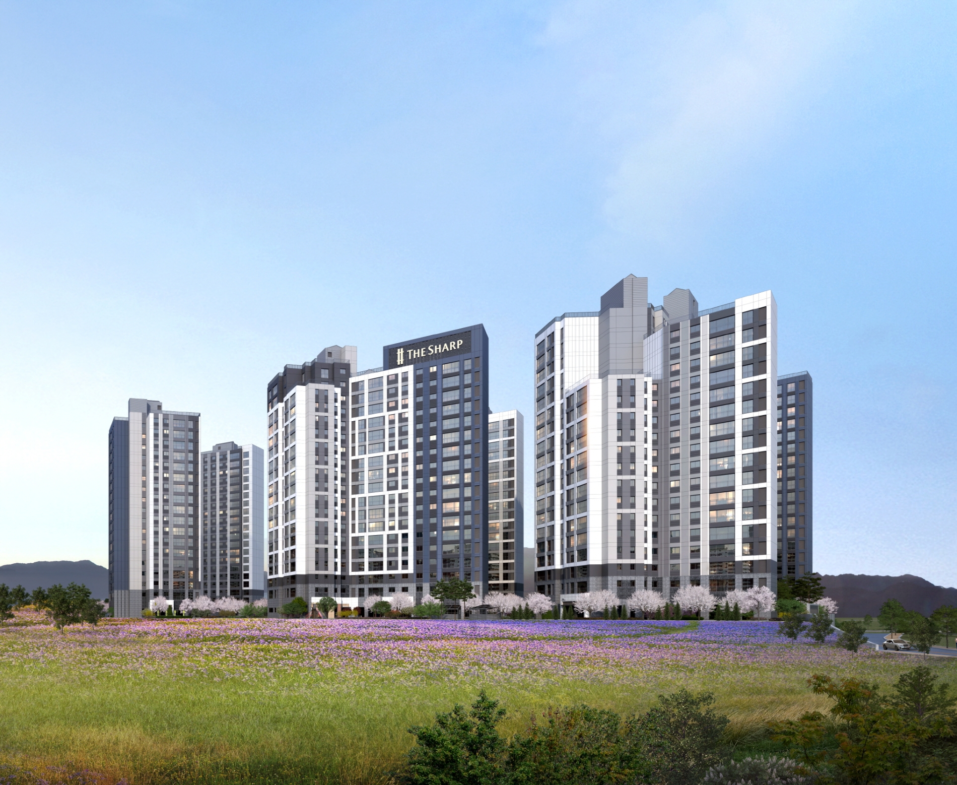 더샵 거창포르시엘 2차 투시도 / 사진제공=포스코건설