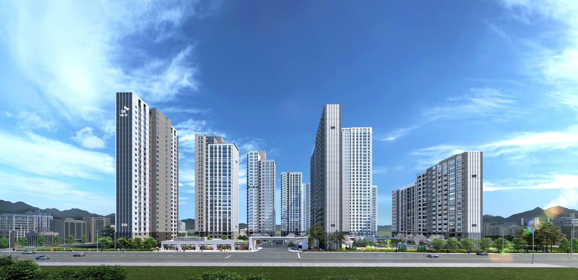 중촌 SK VIEW 투시도 / 사진제공=SK에코플랜트