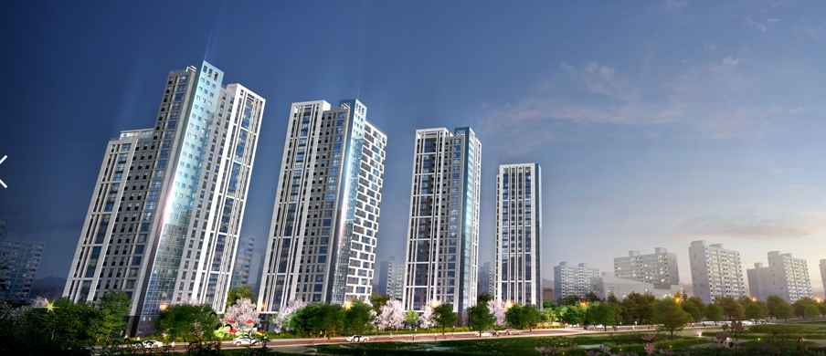 고양 일산1-2구역 주택재개발사업 투시도 / 사진제공=DL건설