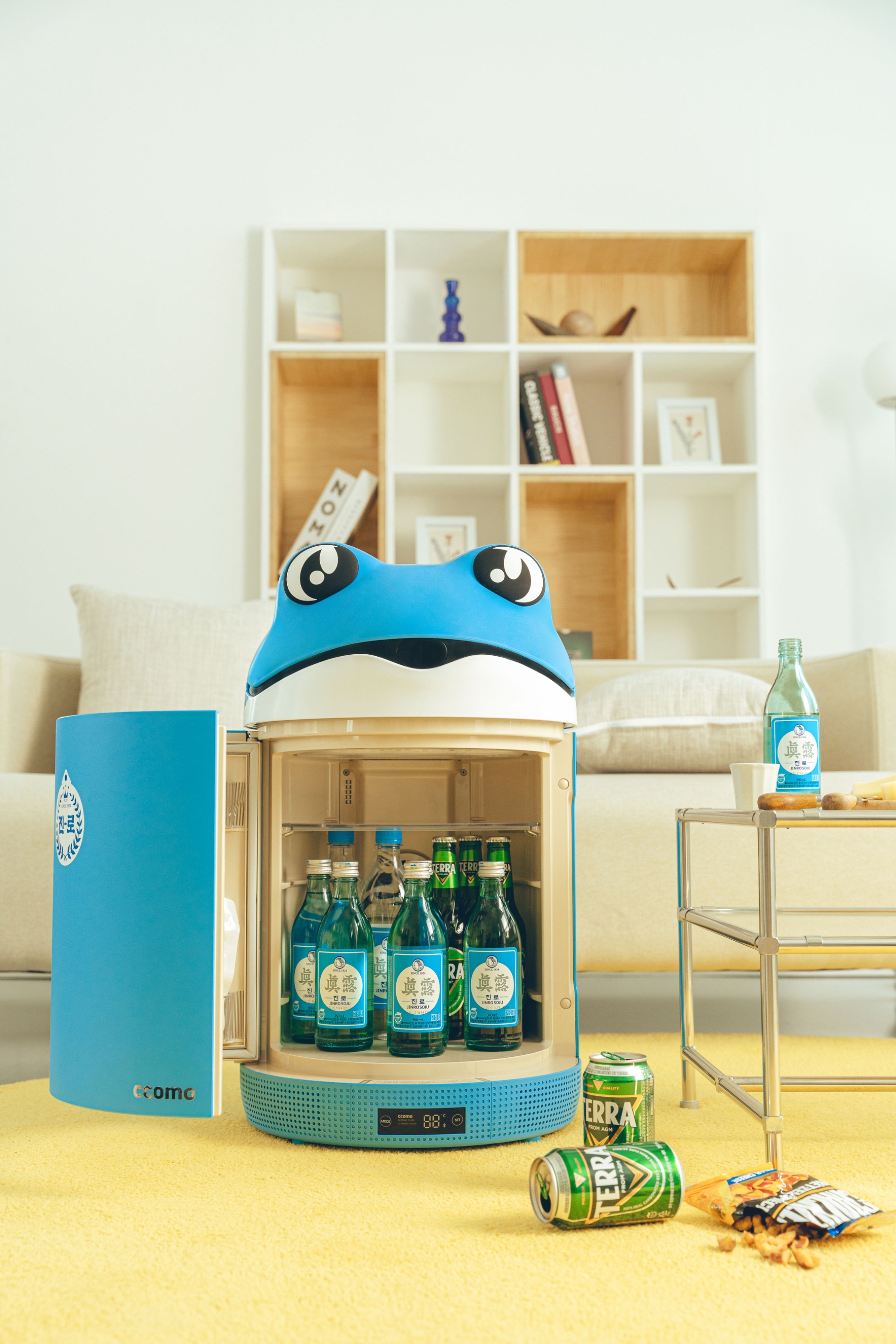 진로 두꺼비 냉장고./ 사진제공 = 하이트진로