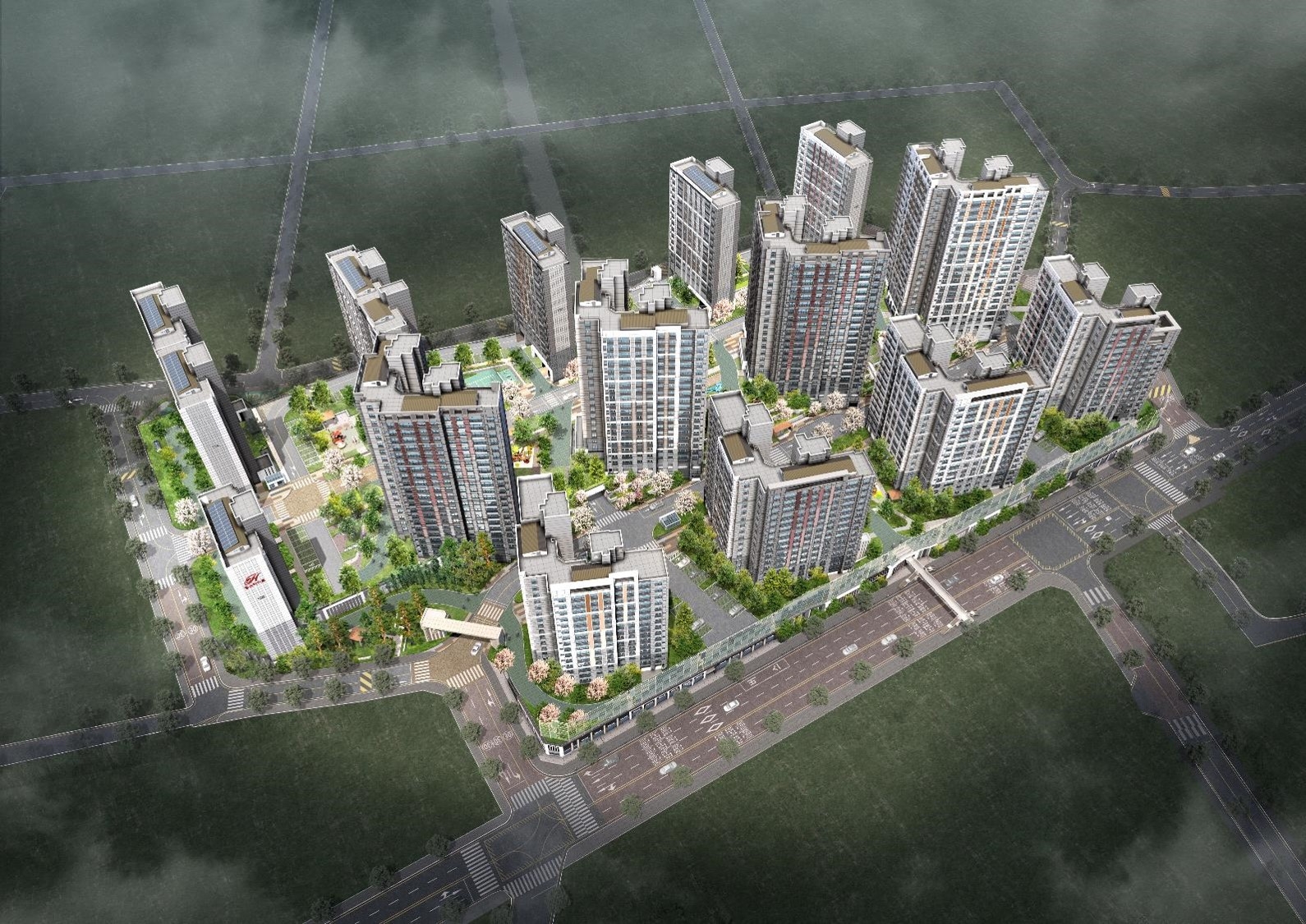 힐스테이트 월산 조감도. /사진제공=현대엔지니어링