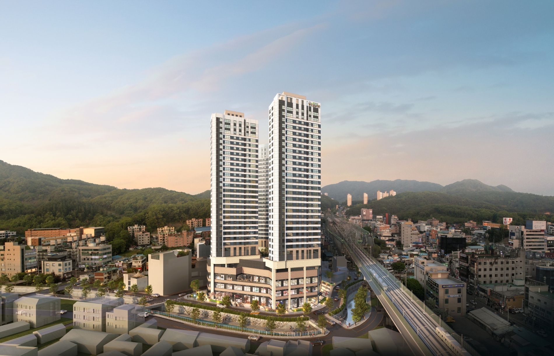 빌리브 센트하이 투시도 / 사진제공=신세계건설