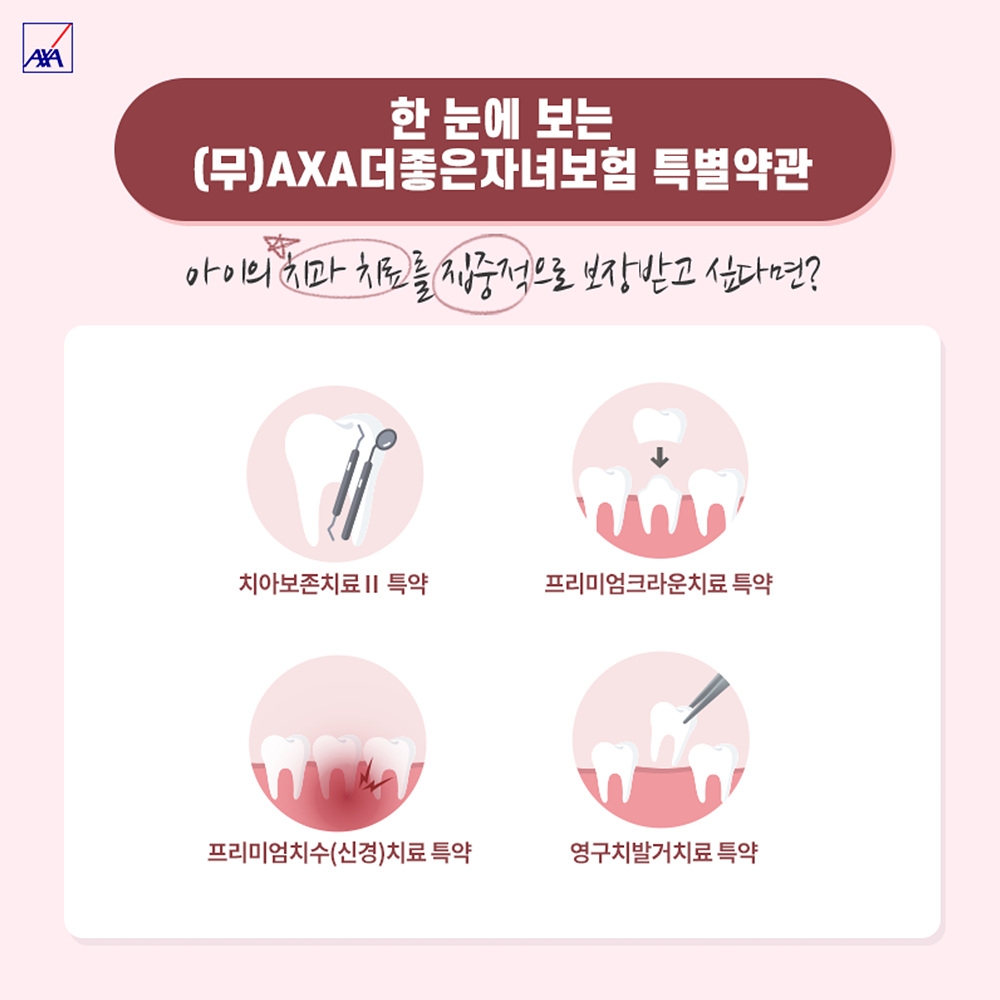 악사손보는 크고 작은 질병과 상해에 노출될 수 있는 자녀가 걱정되는 부모를 위한 ‘(무)AXA더좋은자녀보험’을 판매하고 있다./사진=악사손보