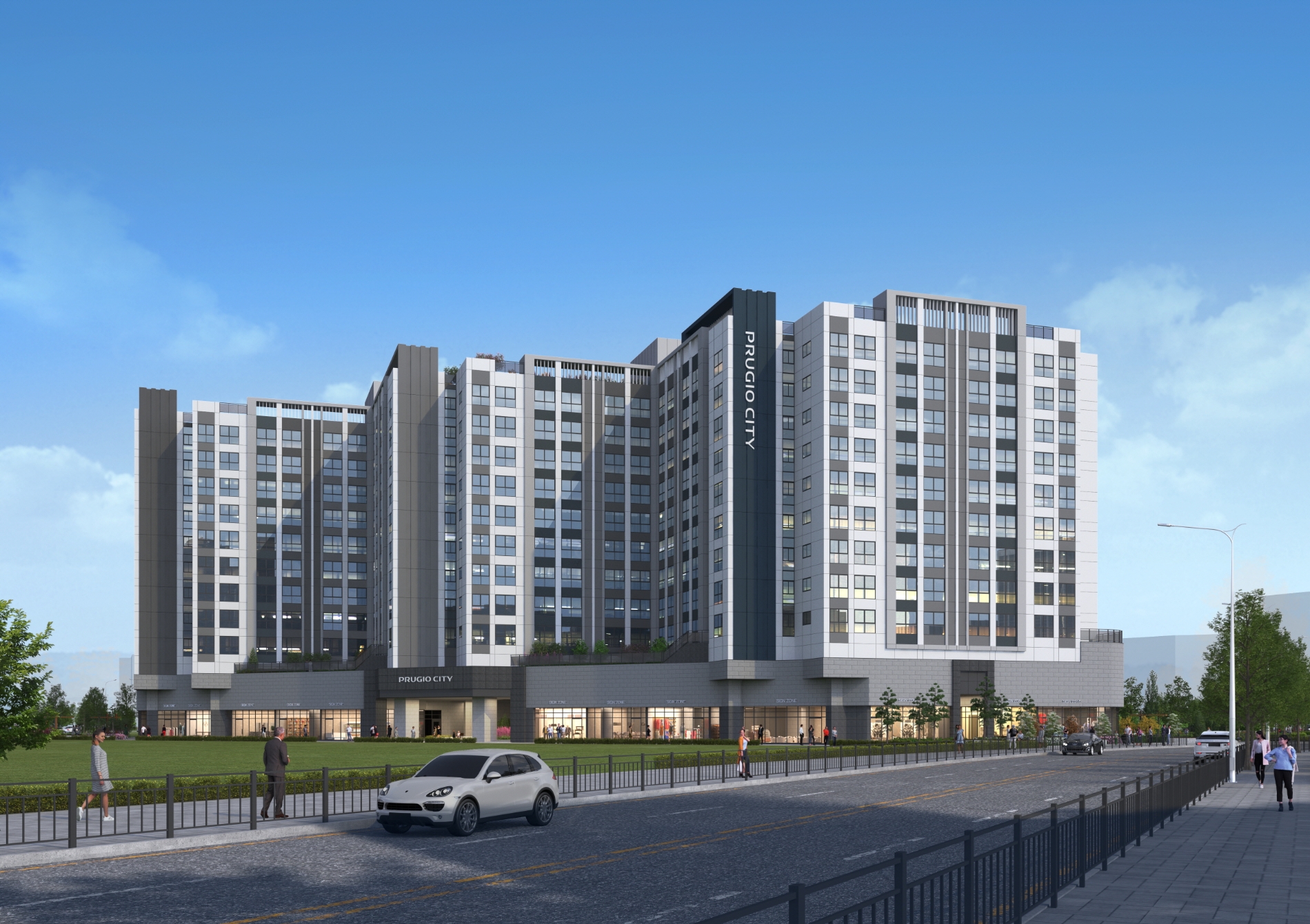 풍무역 푸르지오 시티 투시도./사진제공=대우건설