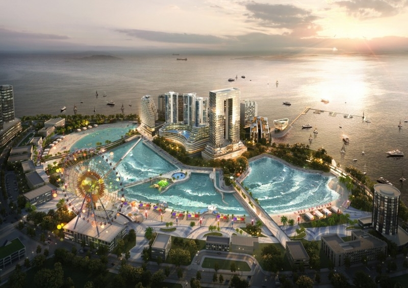 거북섬해양레저 복합단지 주경 조감도./ 사진제공=시화MTV