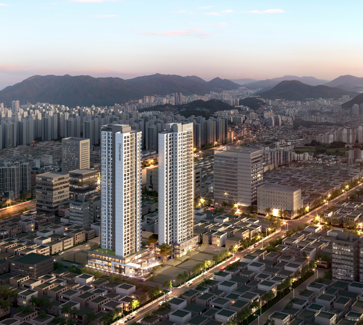 대전 용문동 장미아파트 조감도. /사진제공=쌍용건설