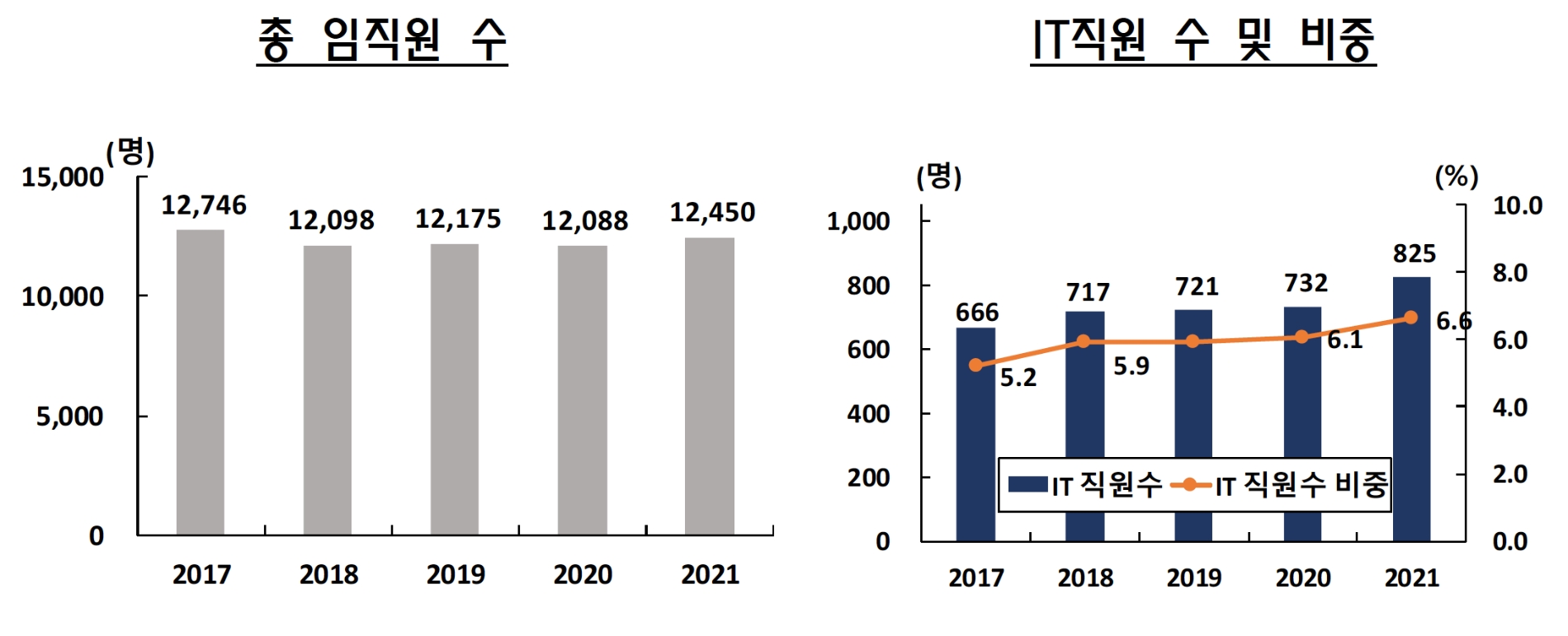 카드사 임직원 수 현황. /자료제공=금융정보화추진협의회