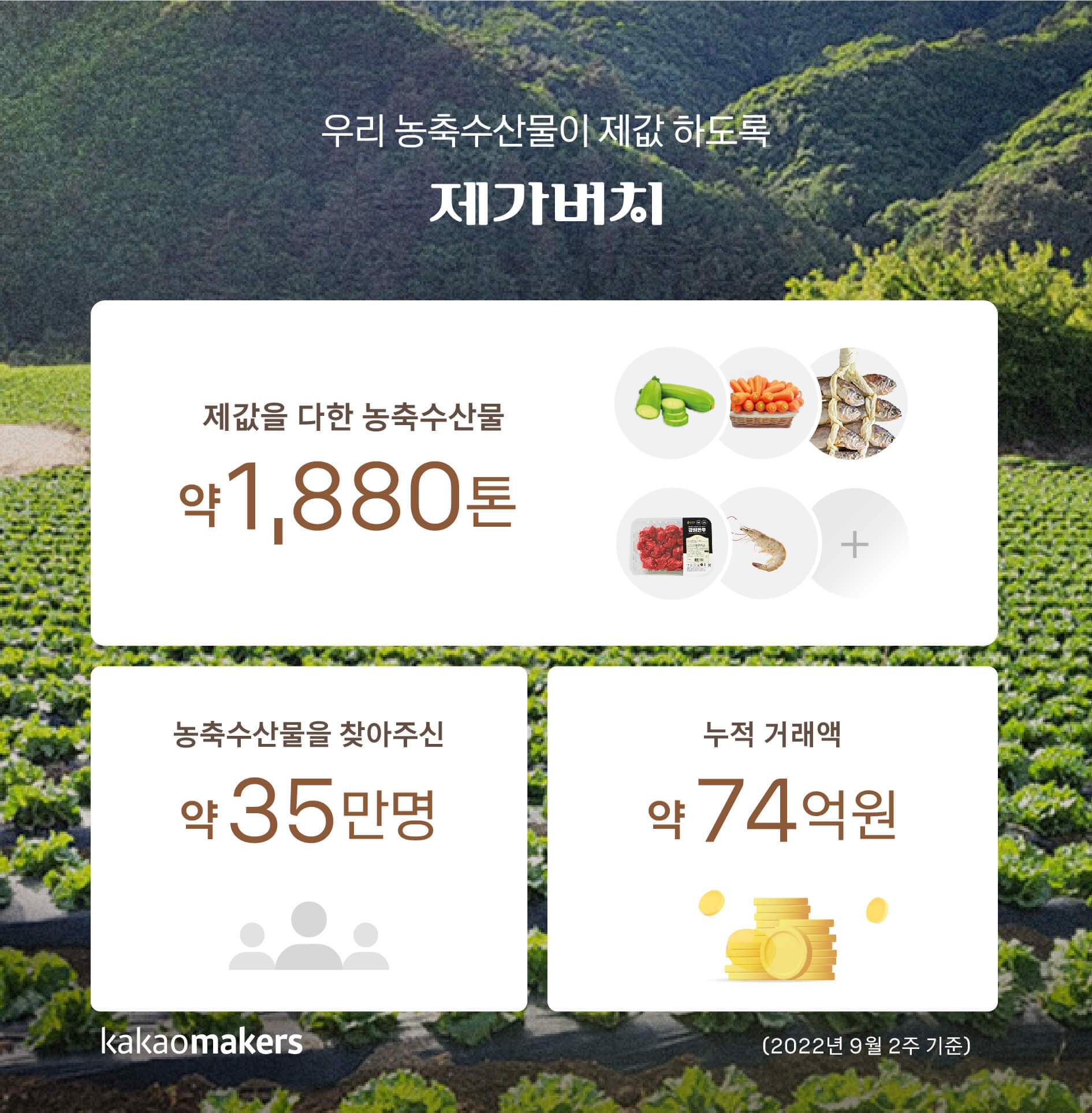카카오메이커스가 지난 1년간의 '제가버치 프로젝트' 성과를 공개했다. 사진=카카오