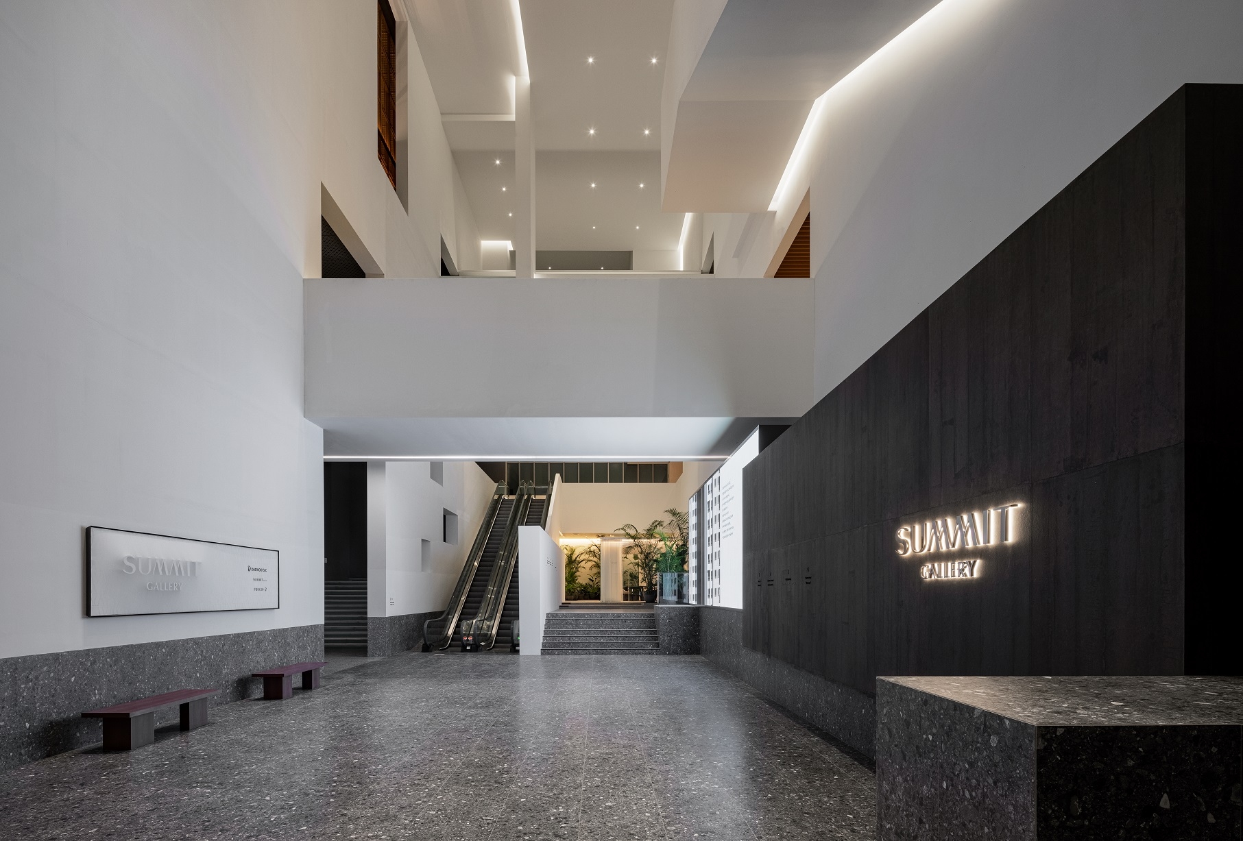 써밋갤러리 1층 로비 / 사진제공=대우건설