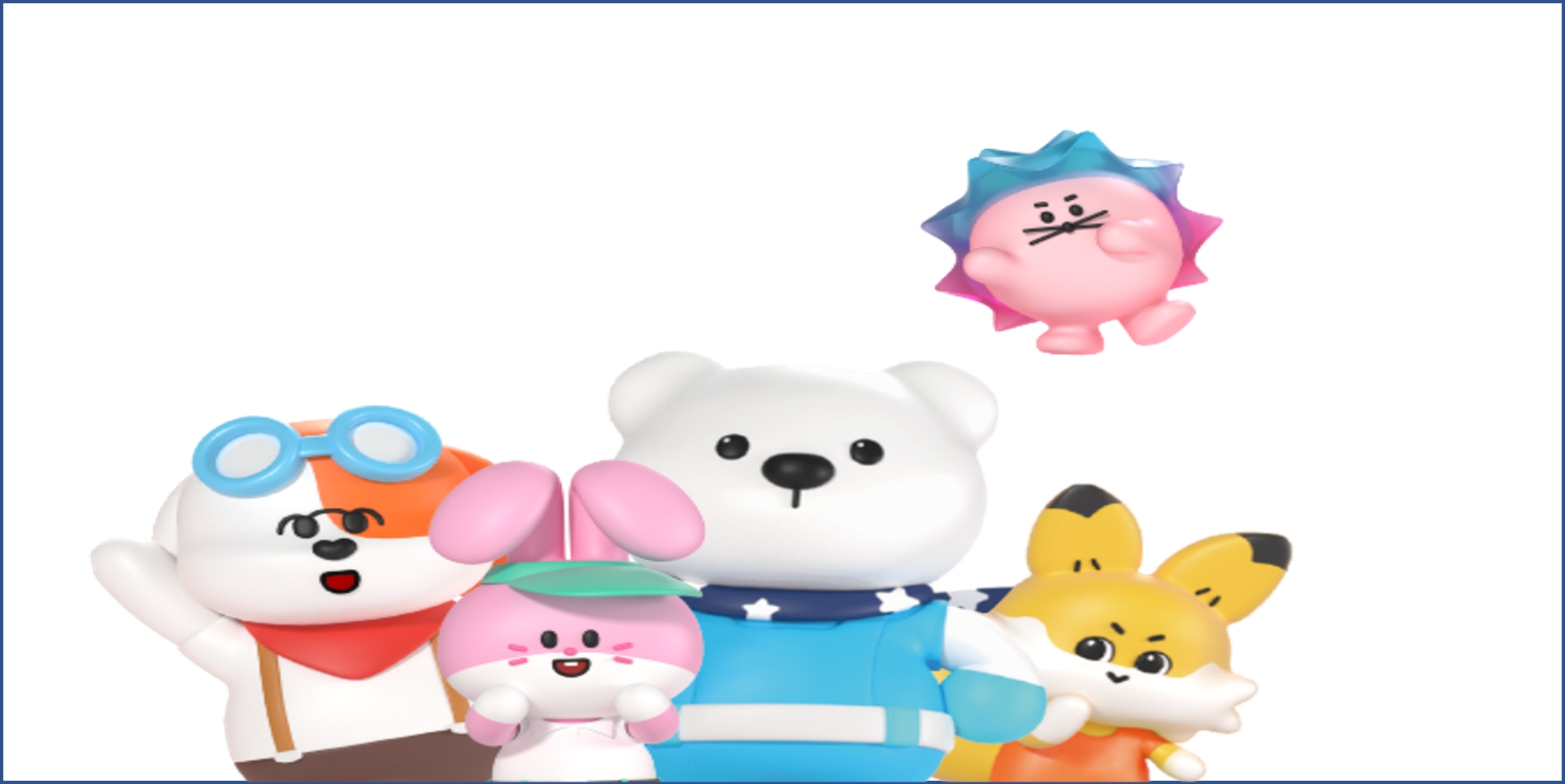 ZEM 캐릭터 5종. 사진=SK텔레콤