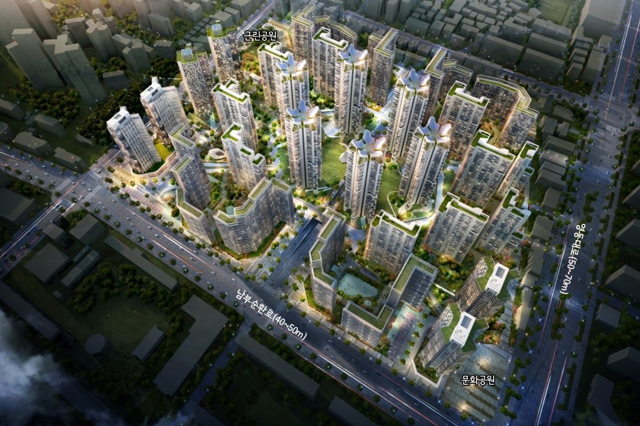 한강로에서 바라본 개발예시도. 사진제공=서울시