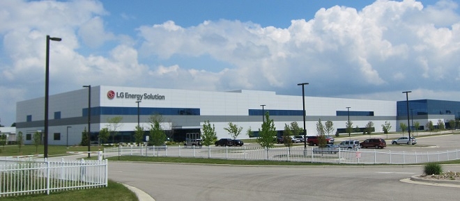 LG에너지솔루션 미국 미시간공장 전경.