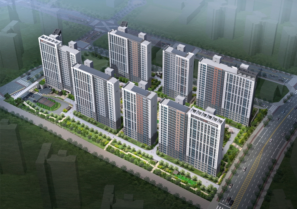 호반써밋 웨스트파크 조감도. /자료제공=호반산업