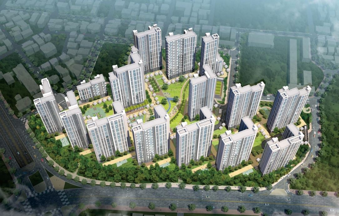 단계주공아파트 재건축사업 단지조감도 / 사진제공=한국토지신탁