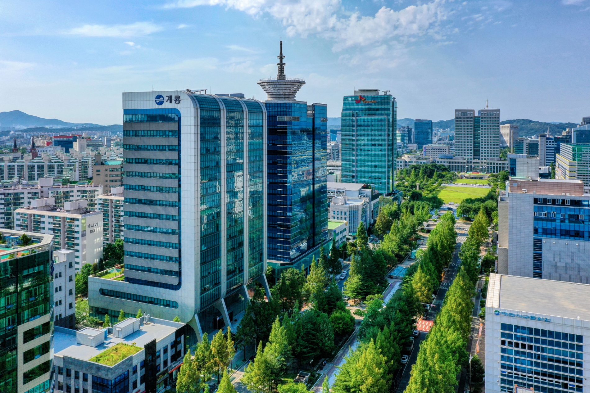 계룡건설 사옥 전경./사진제공=계룡건설