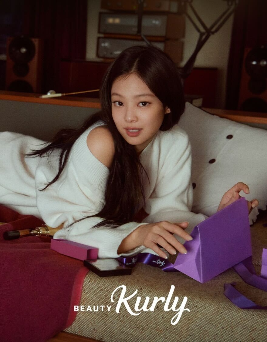 지난 7일 컬리는 '뷰티 컬리'를 론칭하고 블랙핑크 '제니'를 모델로 선정했다./사진제공=컬리