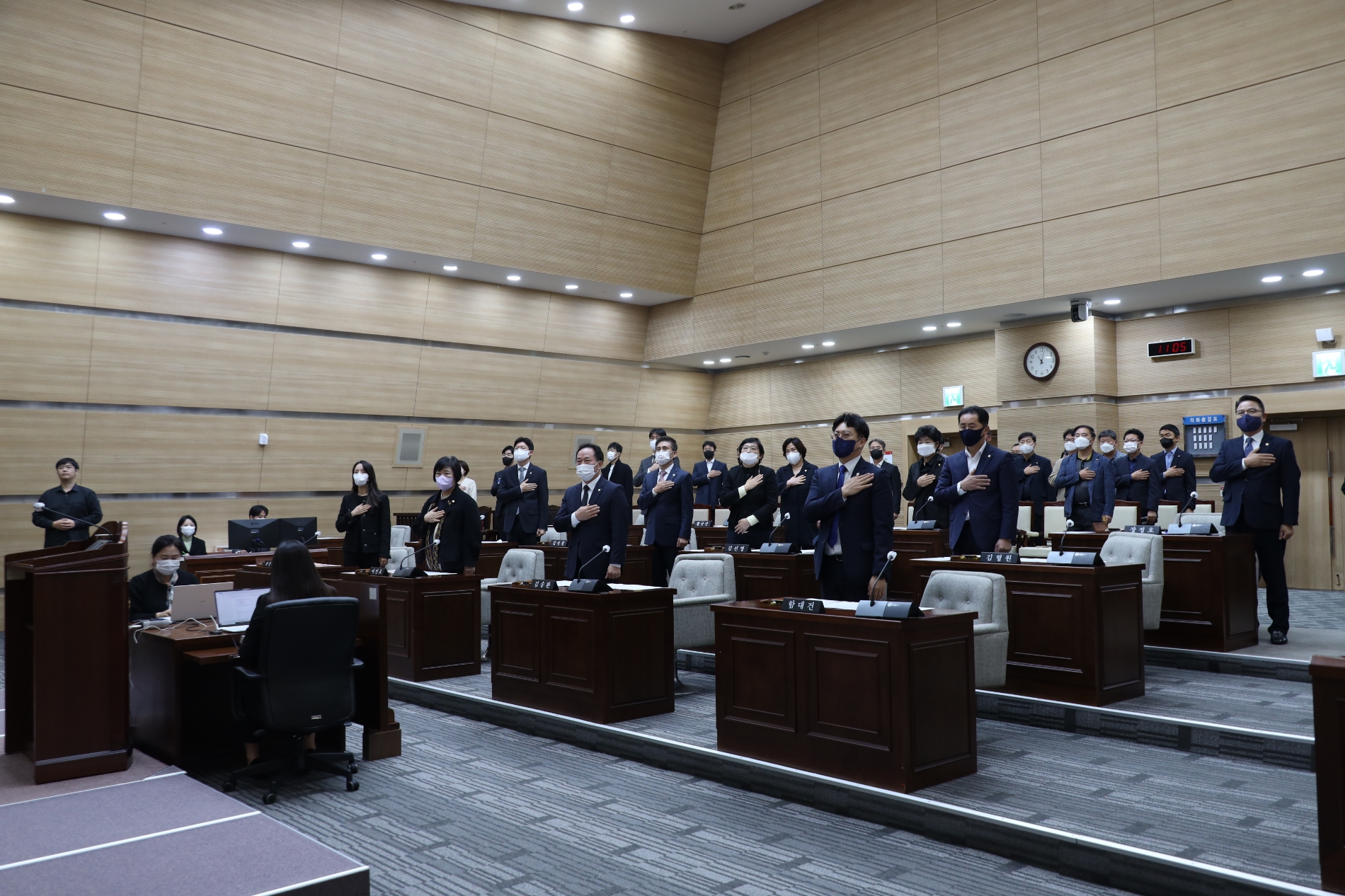 용산구의회 제279회 제2차 정례회 개회./사진제공=용산구의회