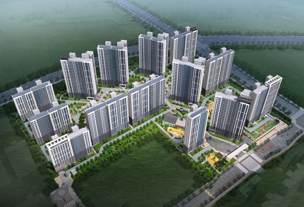 호반써밋 이스트파크 조감도./자료제공=호반산업