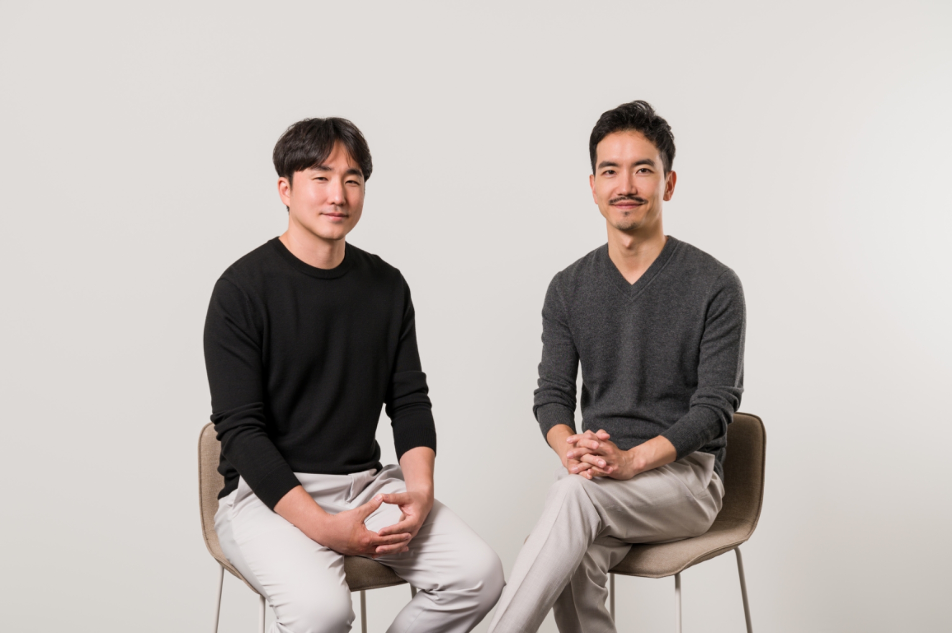 (왼쪽부터) 당근마켓 김용현·황도연 대표./사진제공=당근마켓