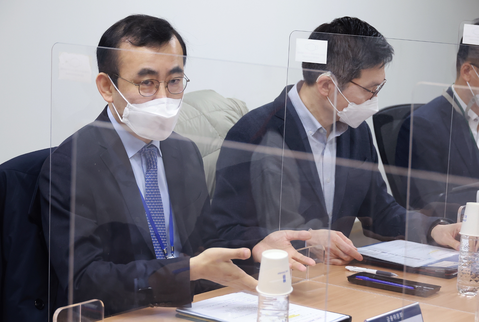 금융위원회와 과학기술정보통신부가 1일 오전 서울 중구 서울역 스마트워크센터에서 공동으로 핀테크·블록체인 활성화를 위한 현장간담회를 개최했다. /사진제공=금융위원회