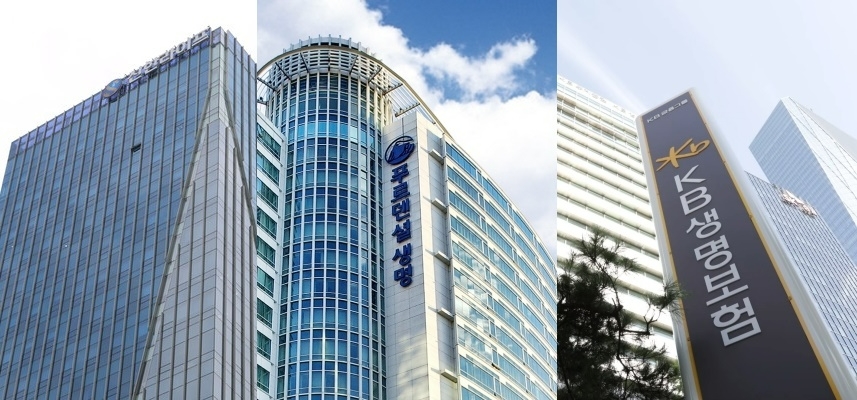 신한라이프와 KB라이프생명이 리딩 보험사 자리를 두고 경쟁을 펼칠 전망이다./사진=각사