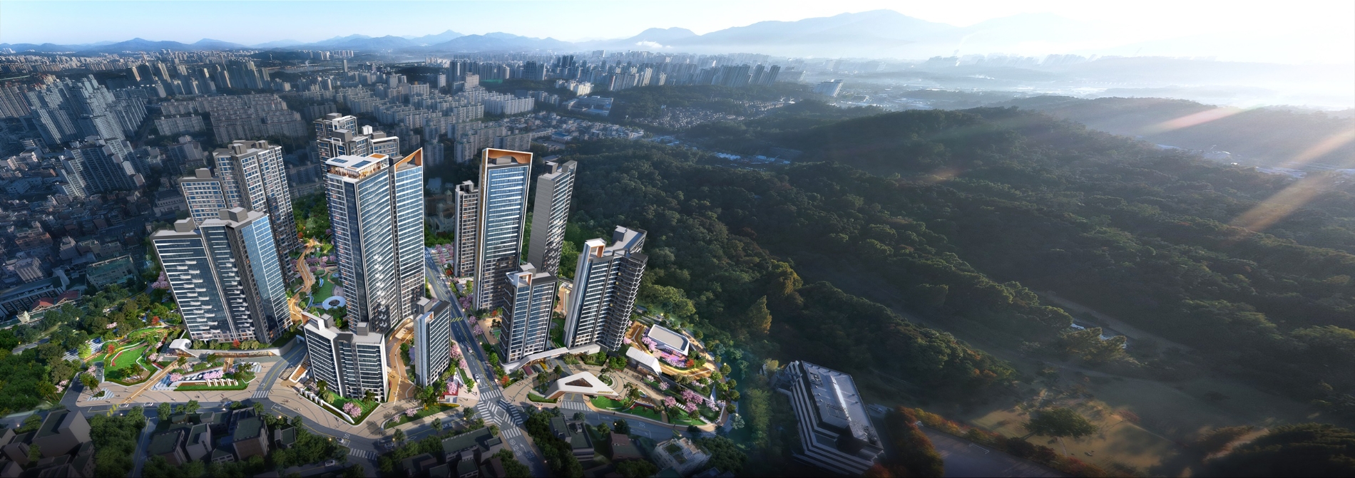 삼익파크아파트 재건축 투시도 / 사진제공=대우건설