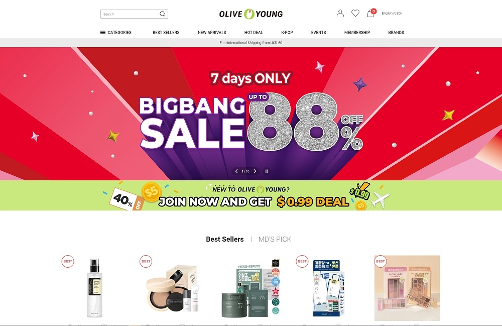 CJ올리브영이 '제 59회 무역의날' 기념식에서 5000만불 수출의 탑을 수상했다./사진제공=CJ올리브영