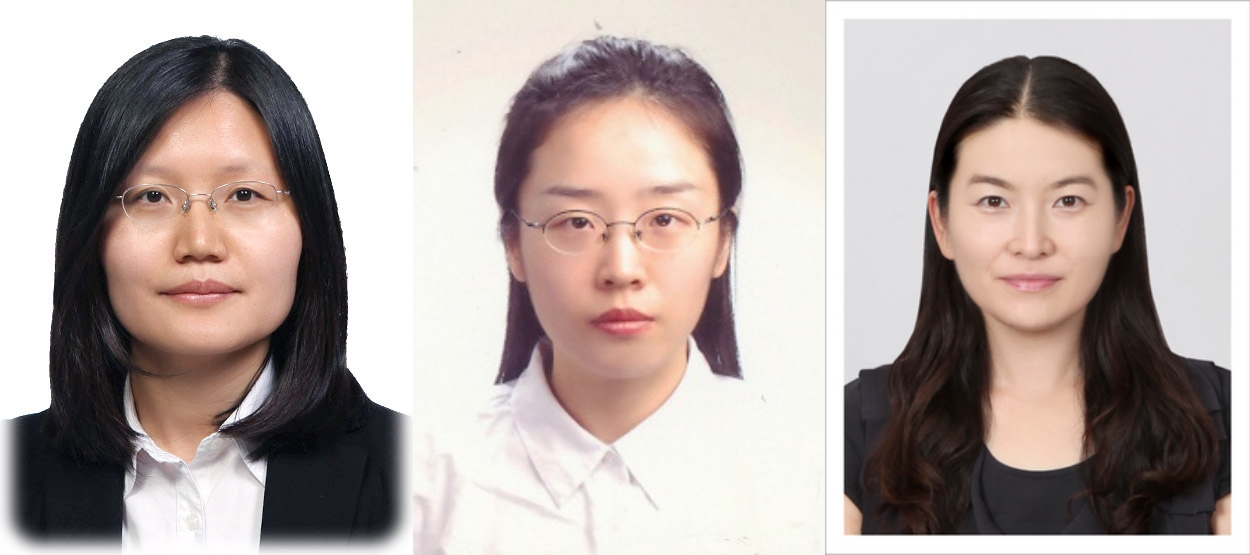 (왼쪽부터) 이금주 부사장, 강보경 상무, 송보영 상무. 사진=삼성전자