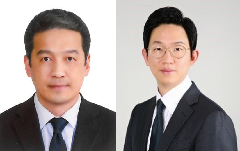 이정호 호텔신라 부사장(왼쪽)과 이재완 호텔신라 상무./ 사진제공 = 호텔신라