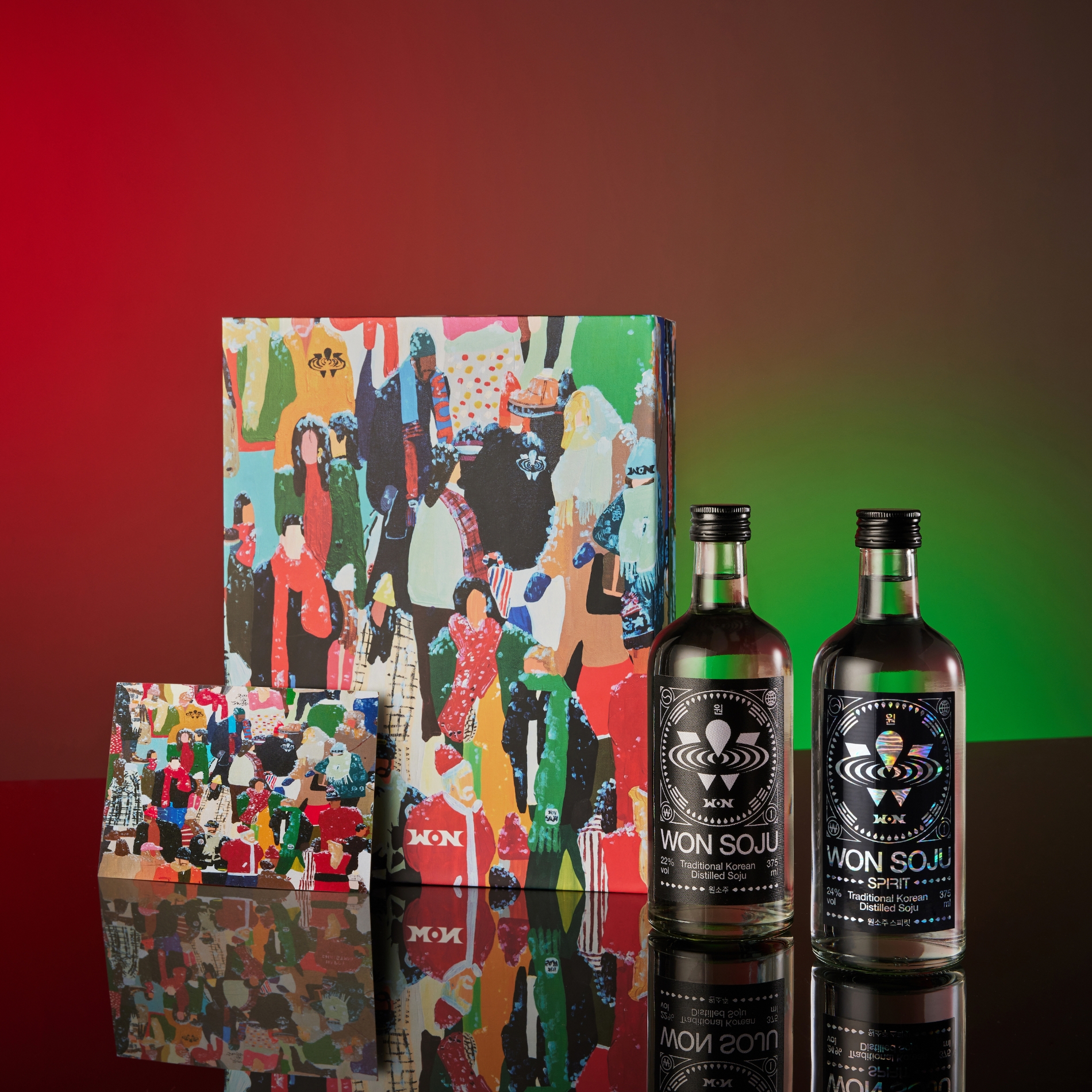 카카오톡 선물하기가 원소주 크리스마스 에디션을 단독 한정 판매한다. 사진=카카오톡 선물하기